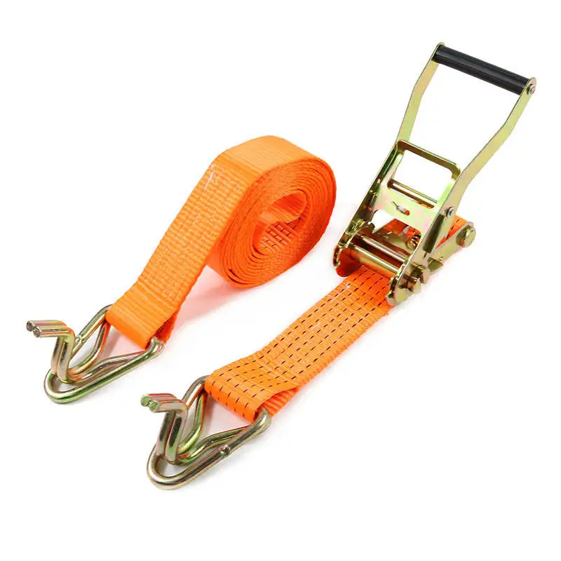2 Inches 50mm 5t Load Restraints Straps Eslingas con Ratchet Correa de Amarre de Carga Eslinga Cargo Lashing Strap