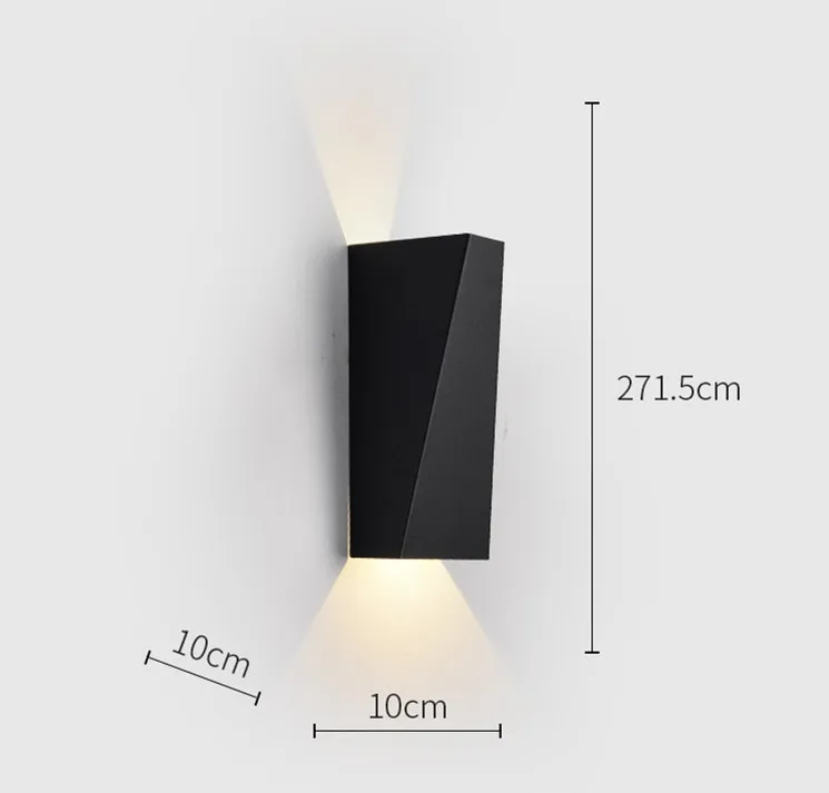 led wall lamp courtyard balcony garden outdoor stair lamp wall lamp