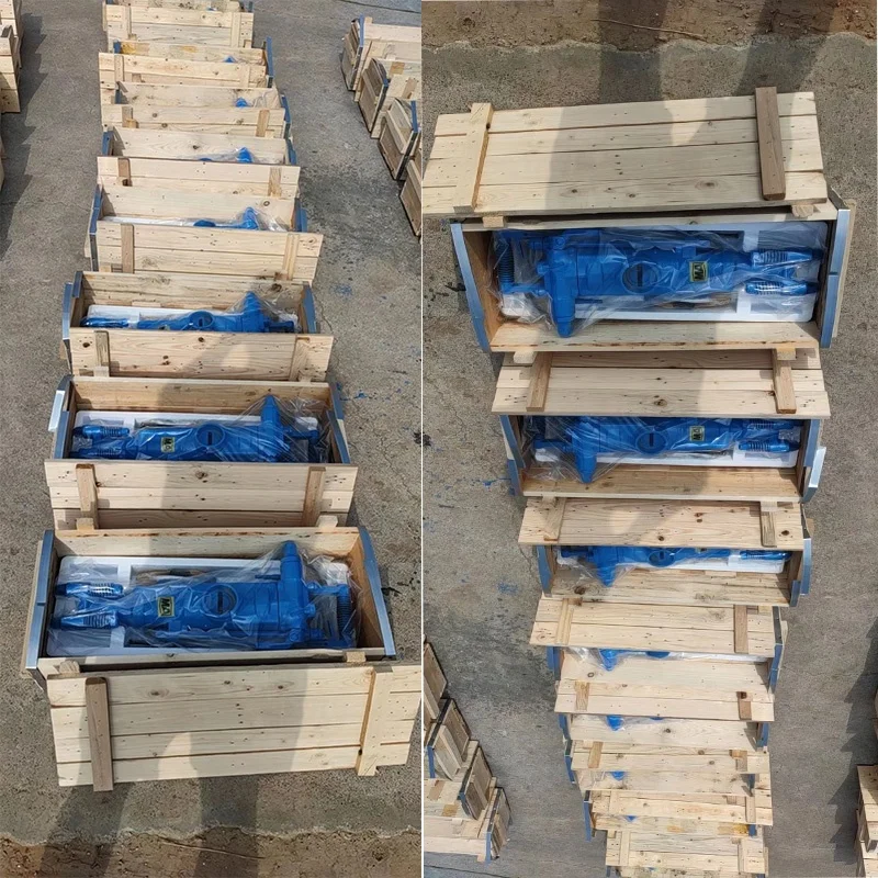 YT28 Portable Hydraulic Hand Held Pneumatic Rock Drill Rigs  YT24 YT29A air compressor power drill