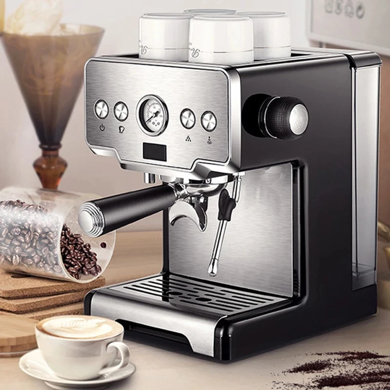 All In One Coffee Maker 15 Bar Stainless Steel Espresso Coffee Maker Machine