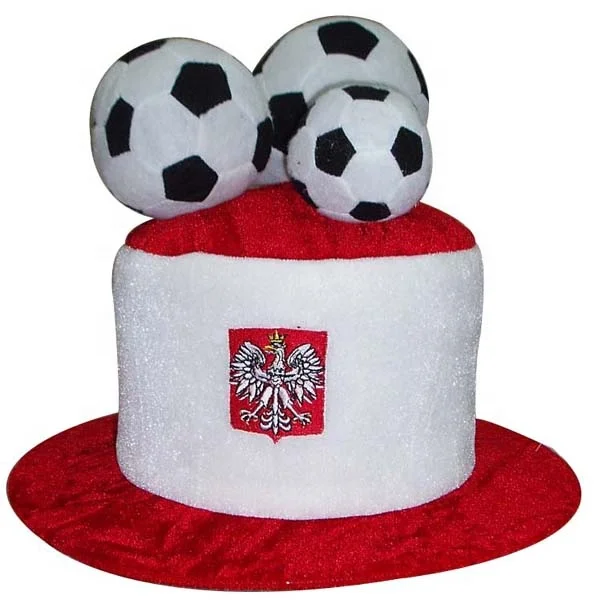 2024 Fan Supporter Hat Football fan hat With Football On Top For Germany