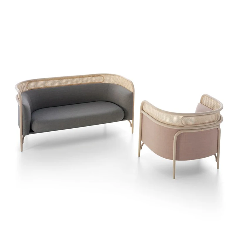2020 New Hot Sell Designer Fabric Sofa bamboo restaurant furniture