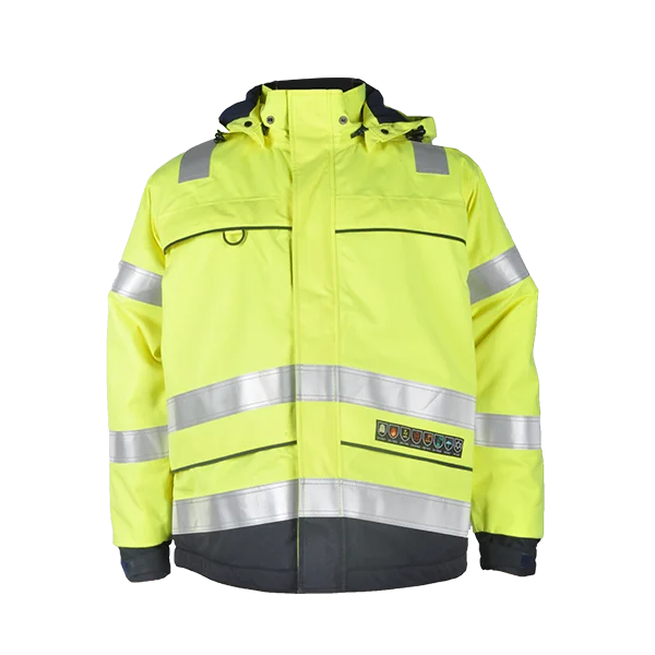 Manufacture High vis Fire Retardant Work Jacket With Reflective Tapes