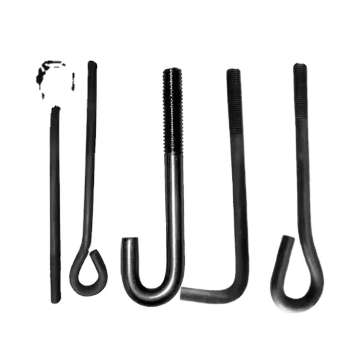 Concrete Anchor Bolts/ Embedded Anchor Bolts Inch L type /Foundation Bolt With Nuts