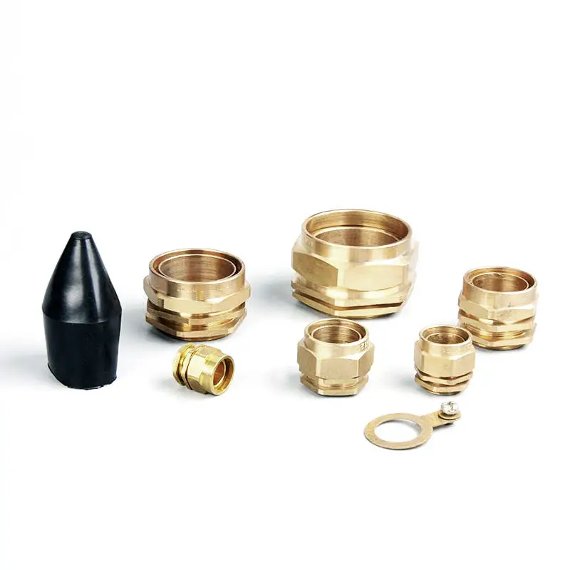 Switchgear Components BW Type Brass Armoured Cable Gland Kit with PVC Shroud