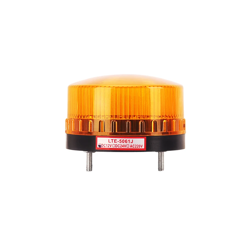 LTE-5061 Mini led warning light silent flashing warning strobe light AC 220V waterproof beacon led warning safety light