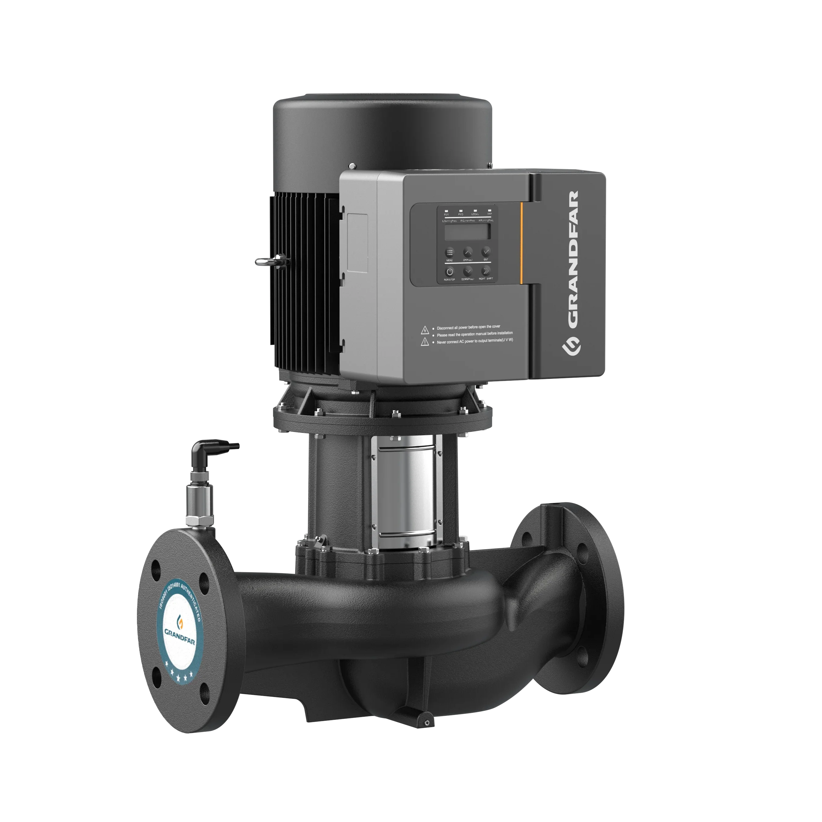 GRANDFAR CB-GTD  1.1KW 1.5HP Frequency Converter Water Pump with Frequency Converter