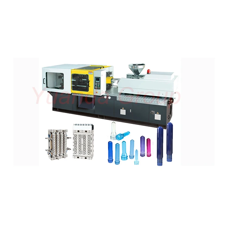 
Plastic PET bottle preform injection making molding machine set 