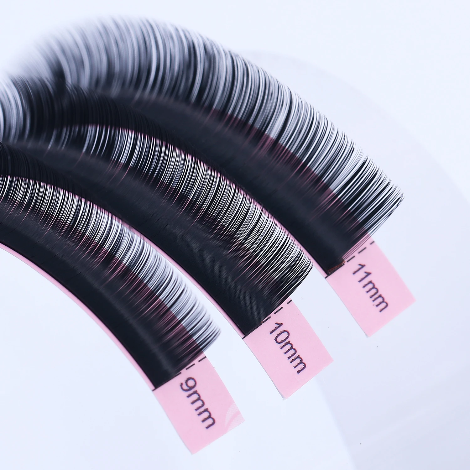 ULUCK New Design L Curl Lash Extension 5-30mm Mix Matte Mink Eyelashes Extension Individual Eyelashes M Curl Makeup False Lashes