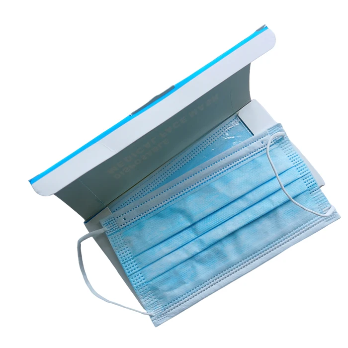 CE certified EN 14683 Wholesale TYPE IIR hospital surgical Polypropylene disposable medical dental face mask nurse face mask