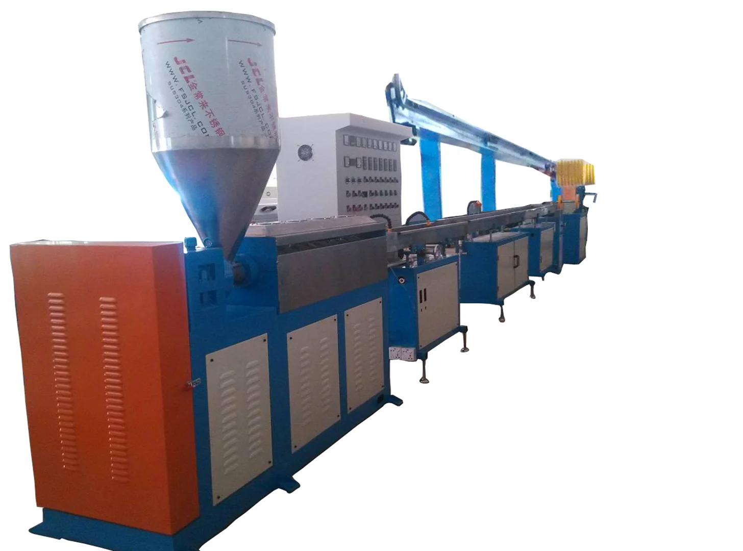 Apply to producing 3D printing consumables with material ABS/PLA.