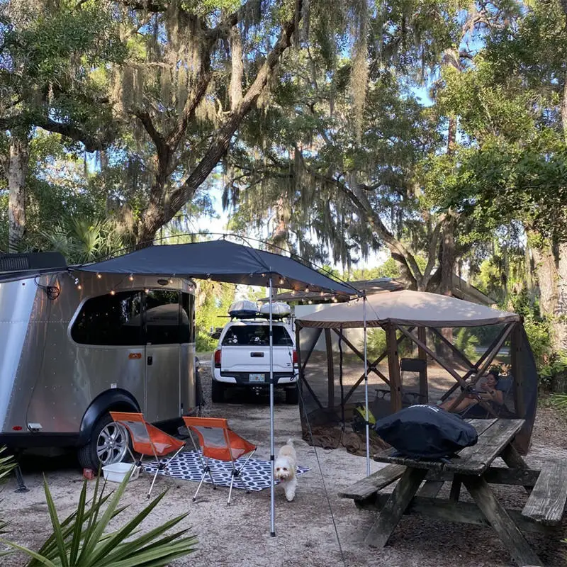 tenda da tetto Custom SUV 4x4 ford ranger rooftop canopy car side awning sunscreen Roof Top Tent for Camping