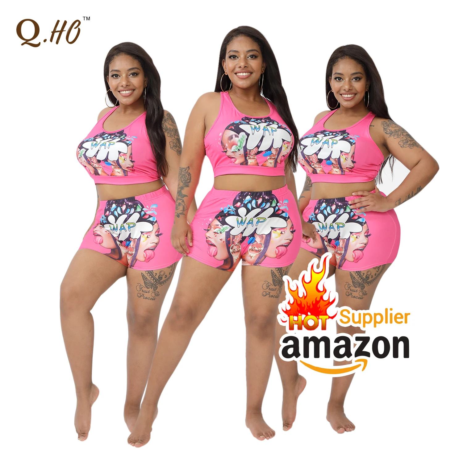 
 2021 Новинка, продажа по оптовым ценам; Принт; Качественная эластичная P Valley и шорты, горячая распродажа Женские снэк-Wap женские шорты  