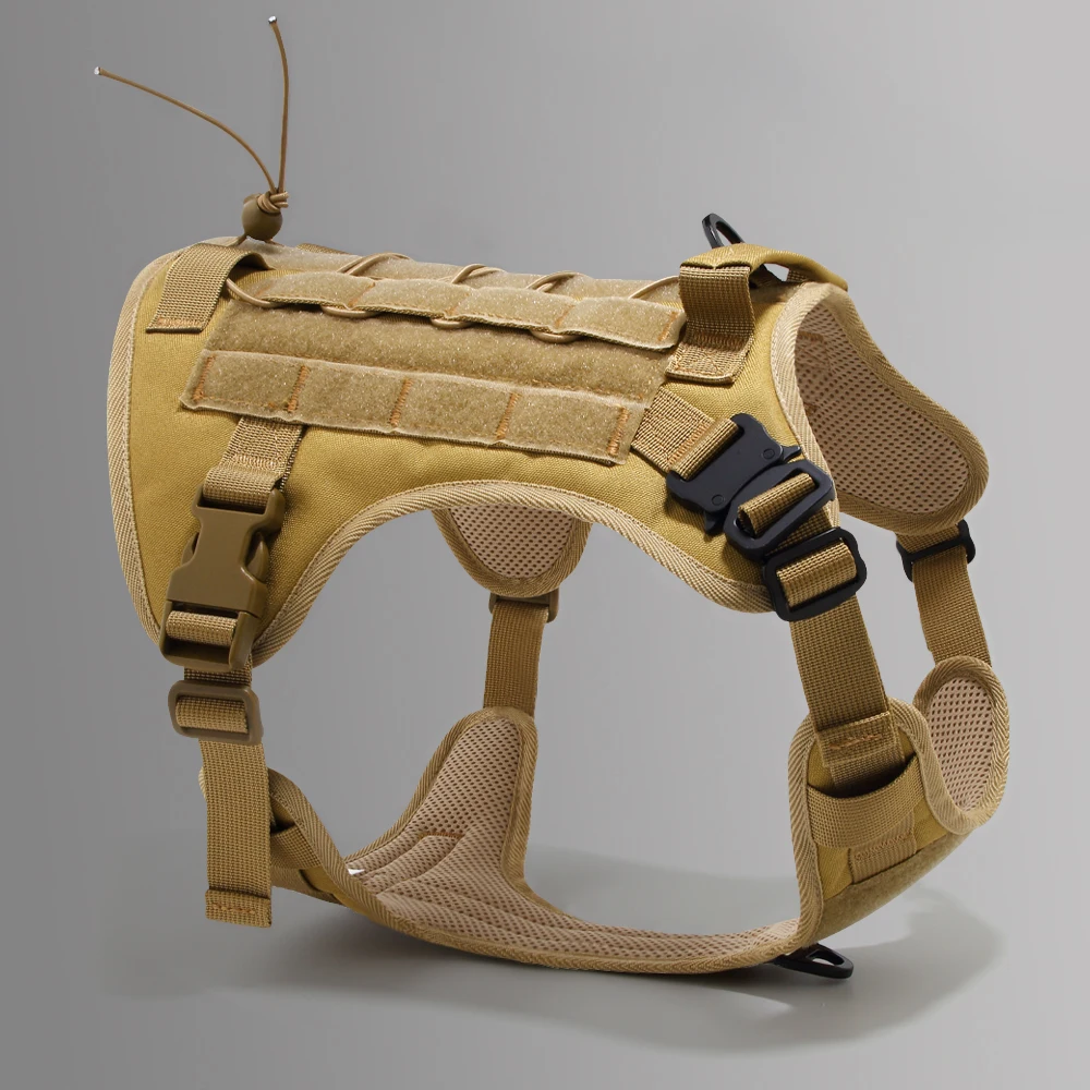 Оптовая продажа от производителя сверхмощная армейская тактическая поводок для больших собак с ручкой