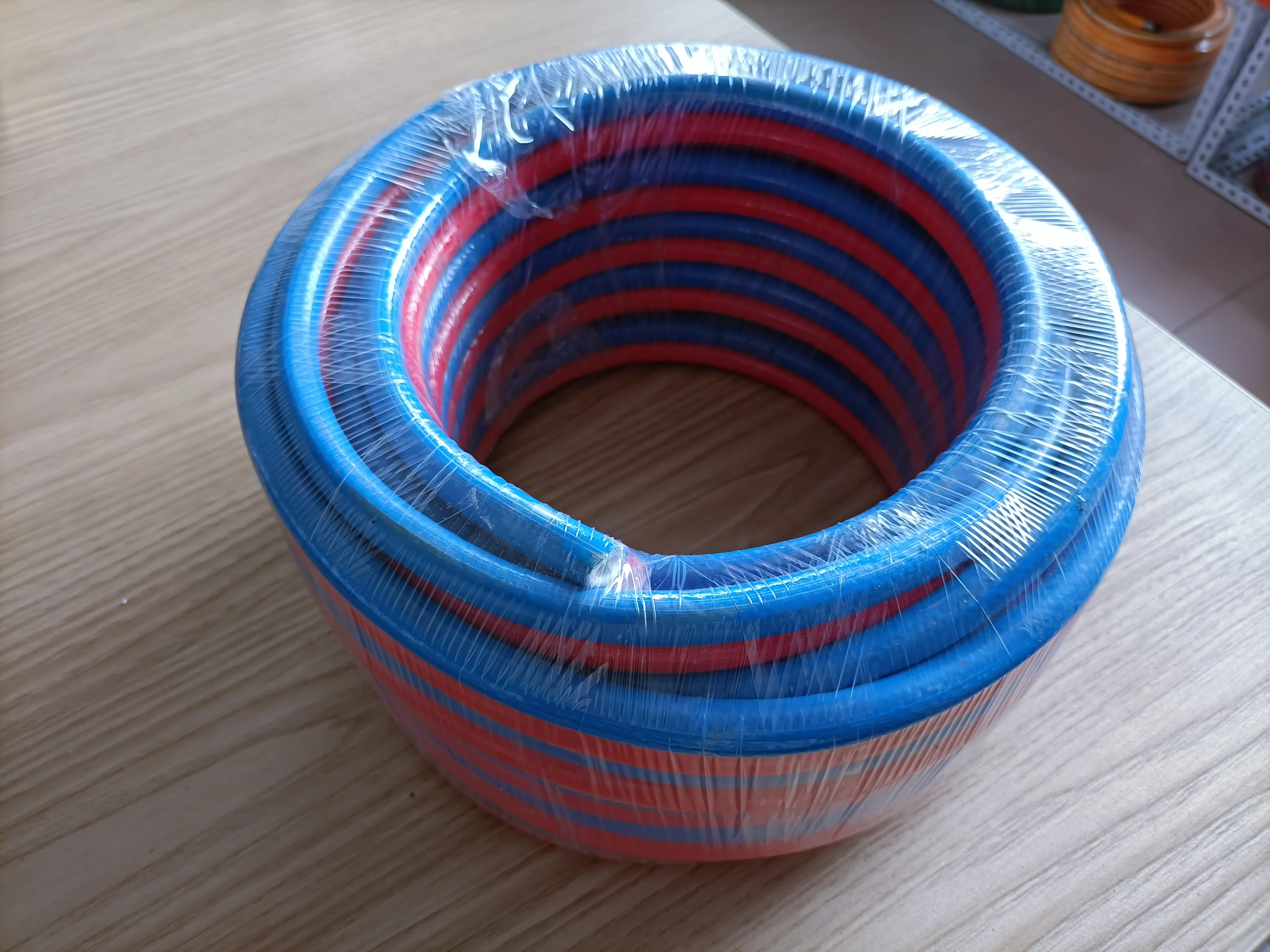 Factory Hot Sale 300 Psi PVC Bradided Rubber Acetylene Twin Welding Hose