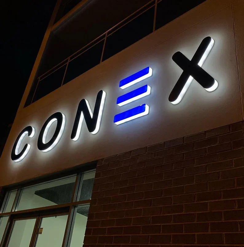 Laser Cut Logo Sign Office Interior Letters Rose Gold Sign Workplace Signage Custom Acrylic Sign