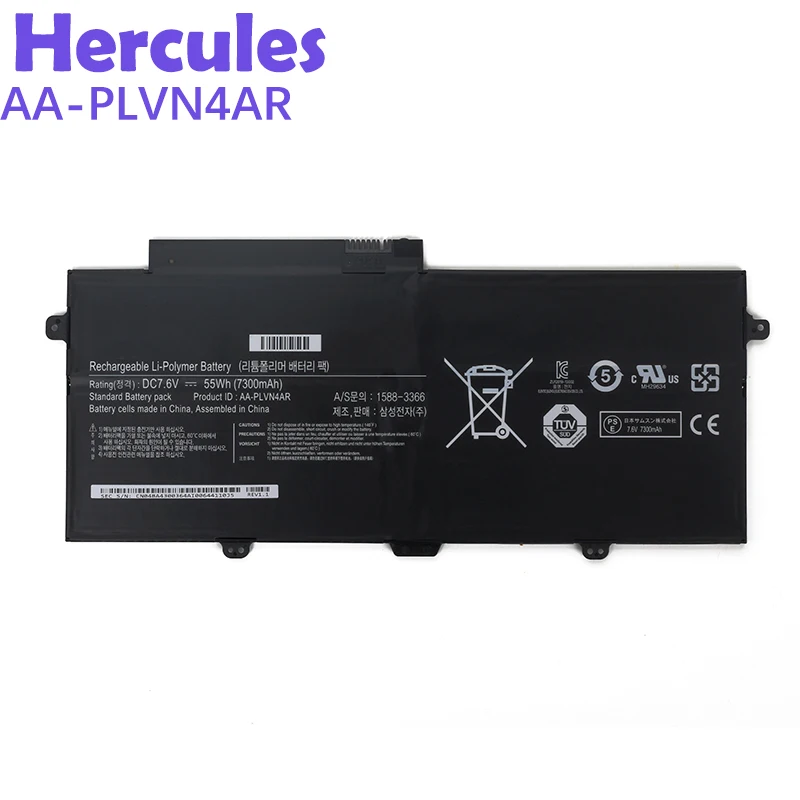 AA-PLVN4AR B07H3YWNLZ BA43-00364A rechargeable Original laptop Li-ion battery 7.6V 7300mAh 55Wh 4cell for Samsung 940X3