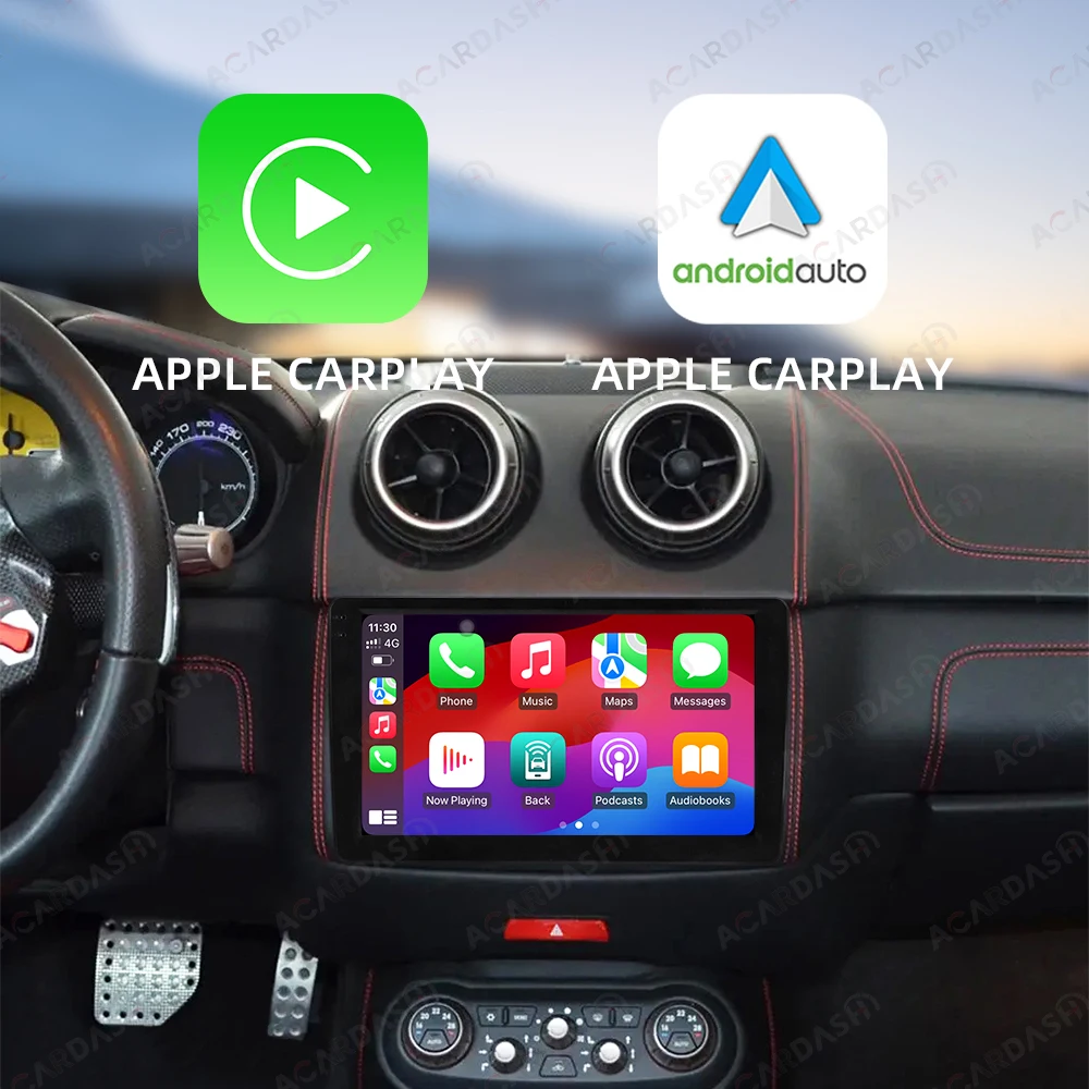 8+128G 8 Core Android 13 Car Multimedia GPS Audio Radio Stereo for Ferrari California 2009-2018 Android Head Unit