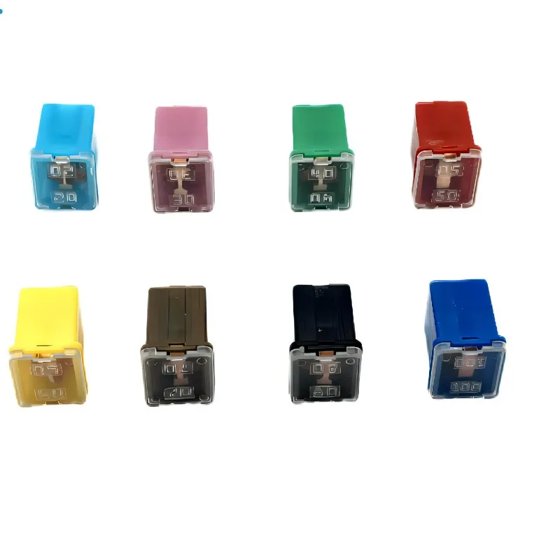 Automotive Cartridge Fuse 32V 80A Male Terminal Blade J Case Box for Car Truck Vehicle