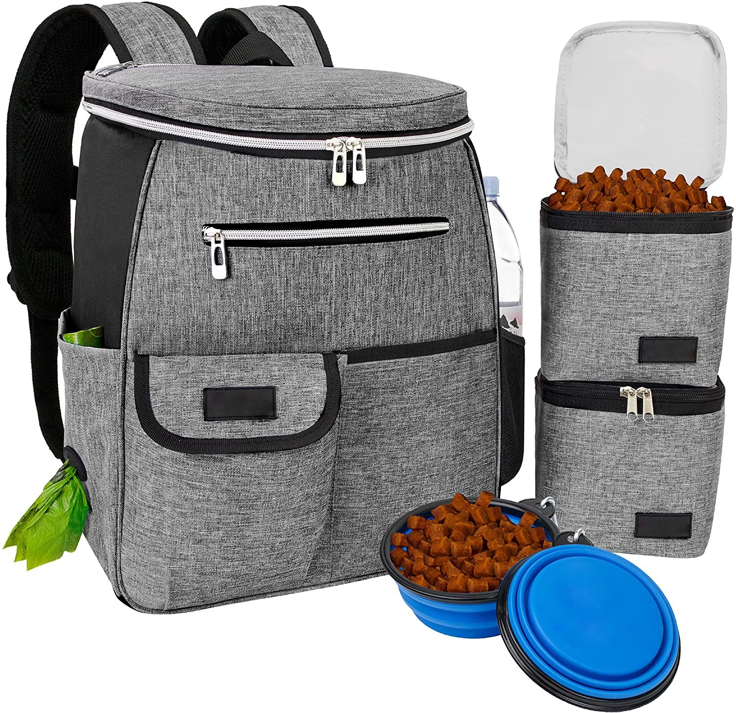 Foldable puppy Tote Organizer Pet Dog travel Bag Airline Approved Pet Travel Carrier Backpack on Wheels