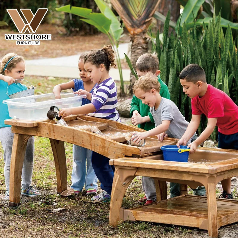 Montessori Safety Preschool Sand & Water Sensory Center Equipment Playground Game Kindergarten Outdoor Mud Sand, and Water Play