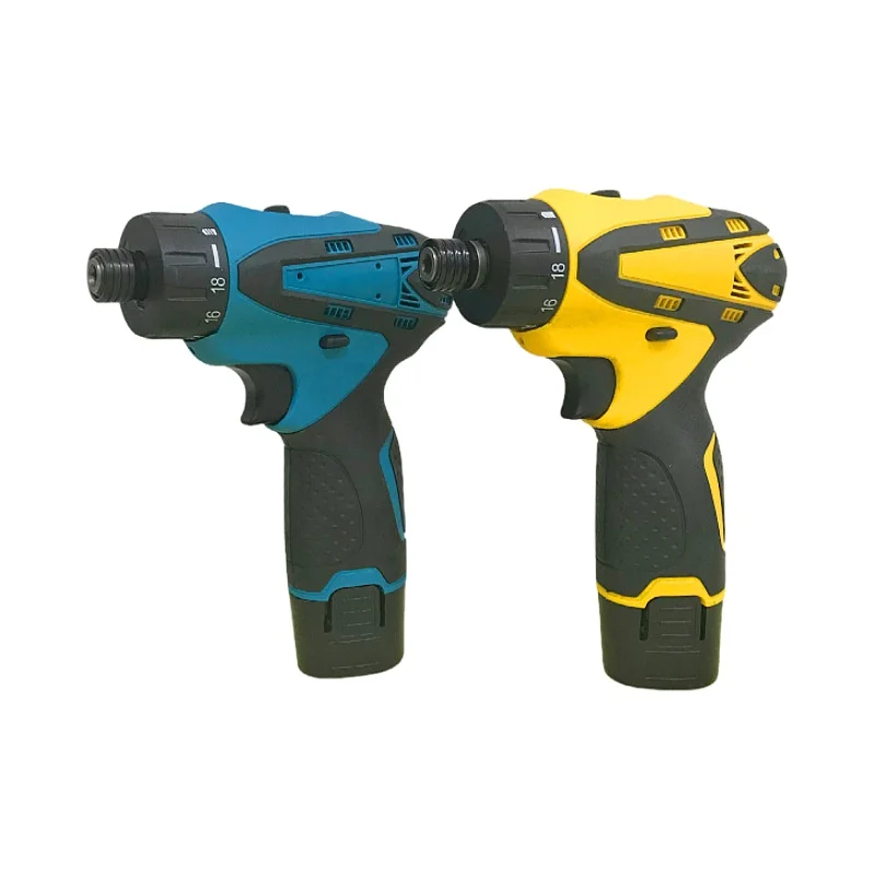 Wholesale 12V 45Nm Brushless Electric Screwdriver DIY Battery-Powered Electric Tools Household Woodworking Punching Decoration