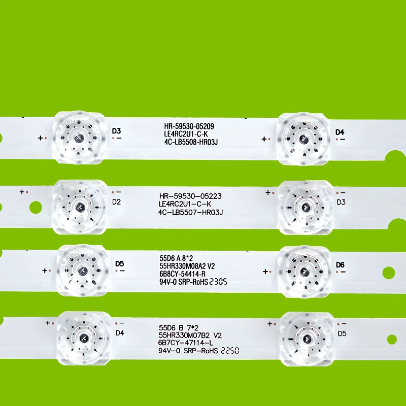 55HR330M07B2 55HR330M08A2 V2 Barra De Luces барные светодиоды для TCL 55P8M 55P65 55P65US LED TV