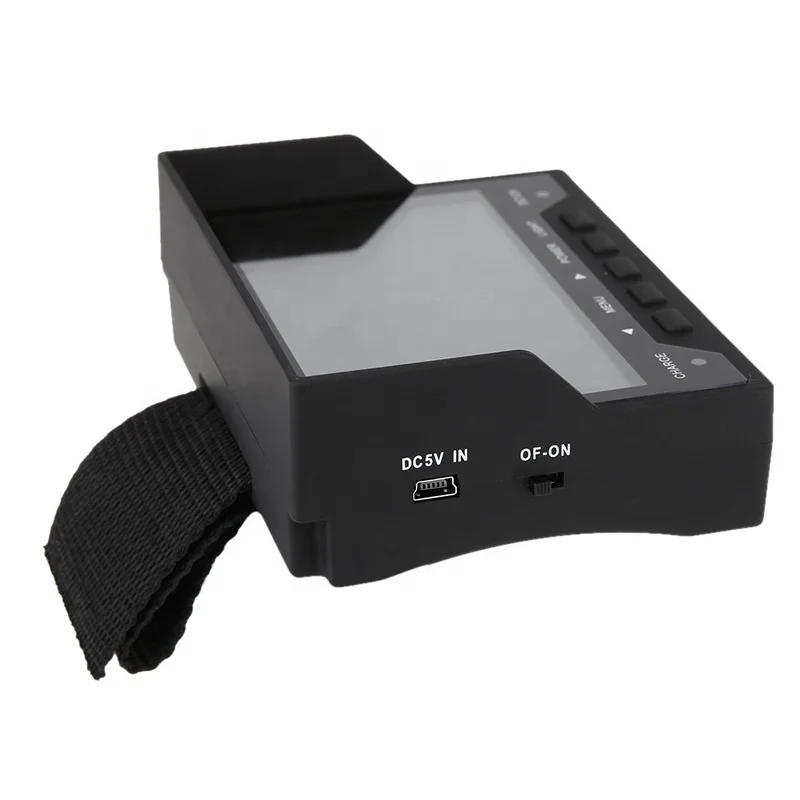 4.3 inch TFT LED Audio Video Security Tester CCTV Camera Test Monitor Portable EU Plug Security Camera Tester