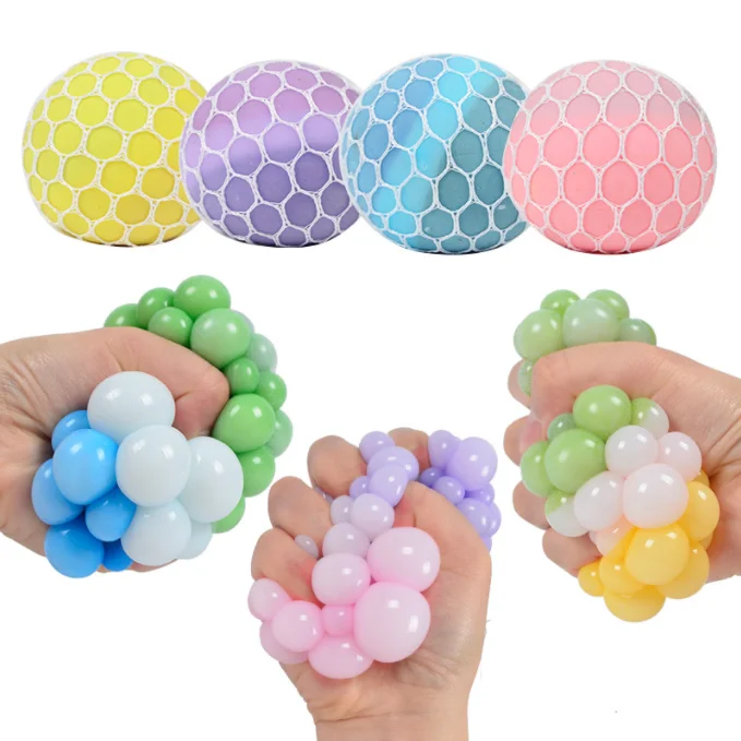 soft customized color changing gel  squishy stress balls