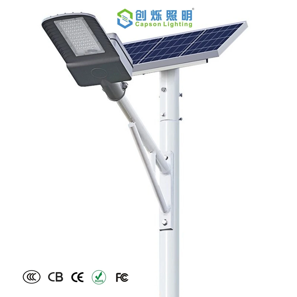 Highway IP65 LED Street Light 200 Watt Countryside DC 12 Volt  LED Solar Light 180 Lumen Road Solar Light