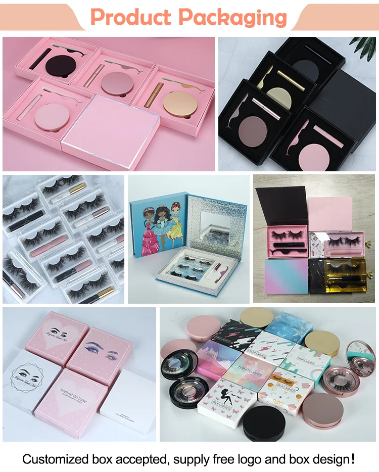 
Mink magnetic eye lashes magnetic false eyelash eyeliner & lashes vegan magnetic eyelashes private label 