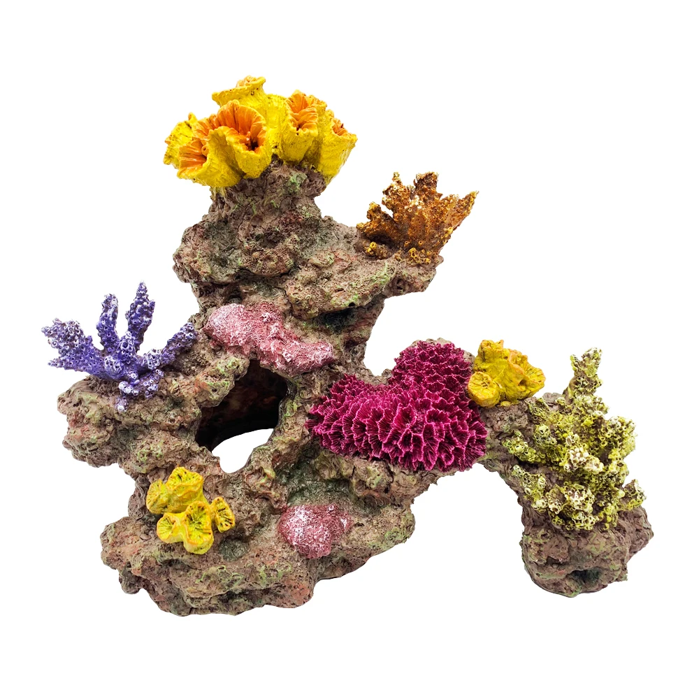 Factory Directly Sale Artificial Aquarium Decoration Sea Corals Reef For Fish Tank Ornament