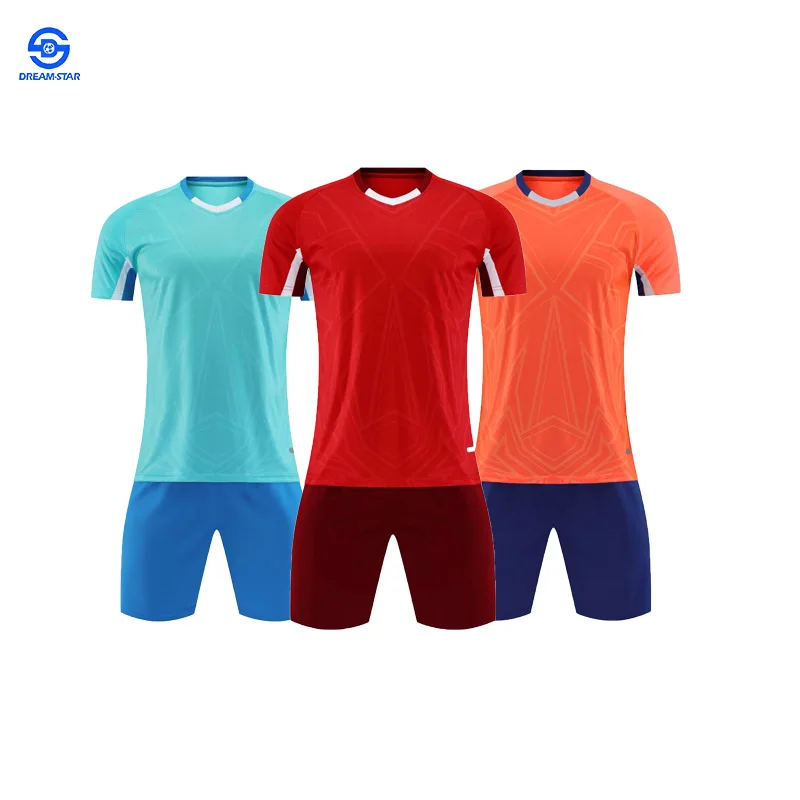 Top Sale Club Soccer Jersey Custom 22/23 Design Soccer Uniform Cheap Soccer Jersey