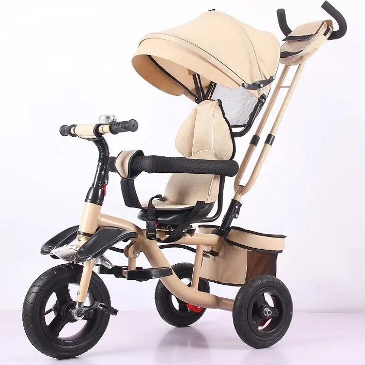 2018 Top Quality Baby Tricycle with low price,Tricycle for Kids ,New Model Children Trike with push bar parents can control