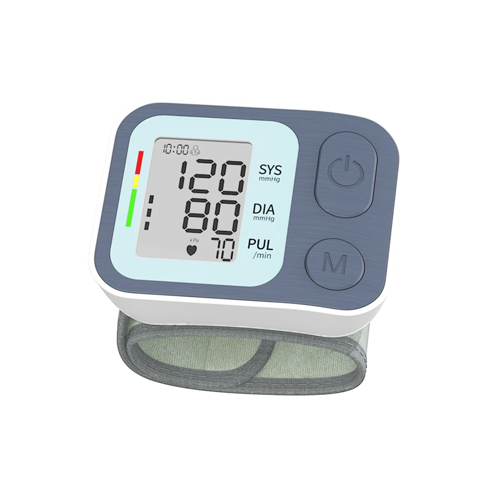 Portable Blood Pressure Machine Tensiometros Automatic Bp Machine Tensiometres  Electric Wrist Blood Pressure Monitors