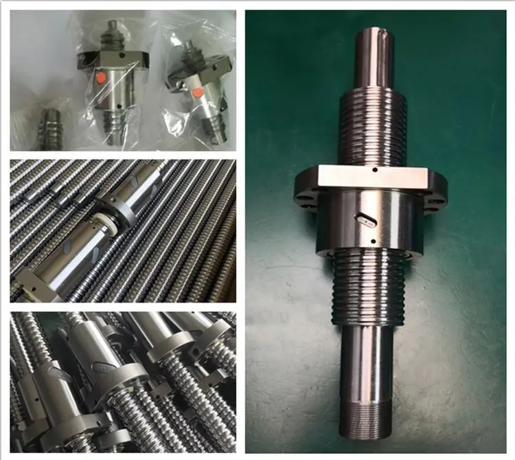 Шариковый винтовой вал SFU 1610 2010 4010 5010-4 1600 мм в длину с шариковой гайкой