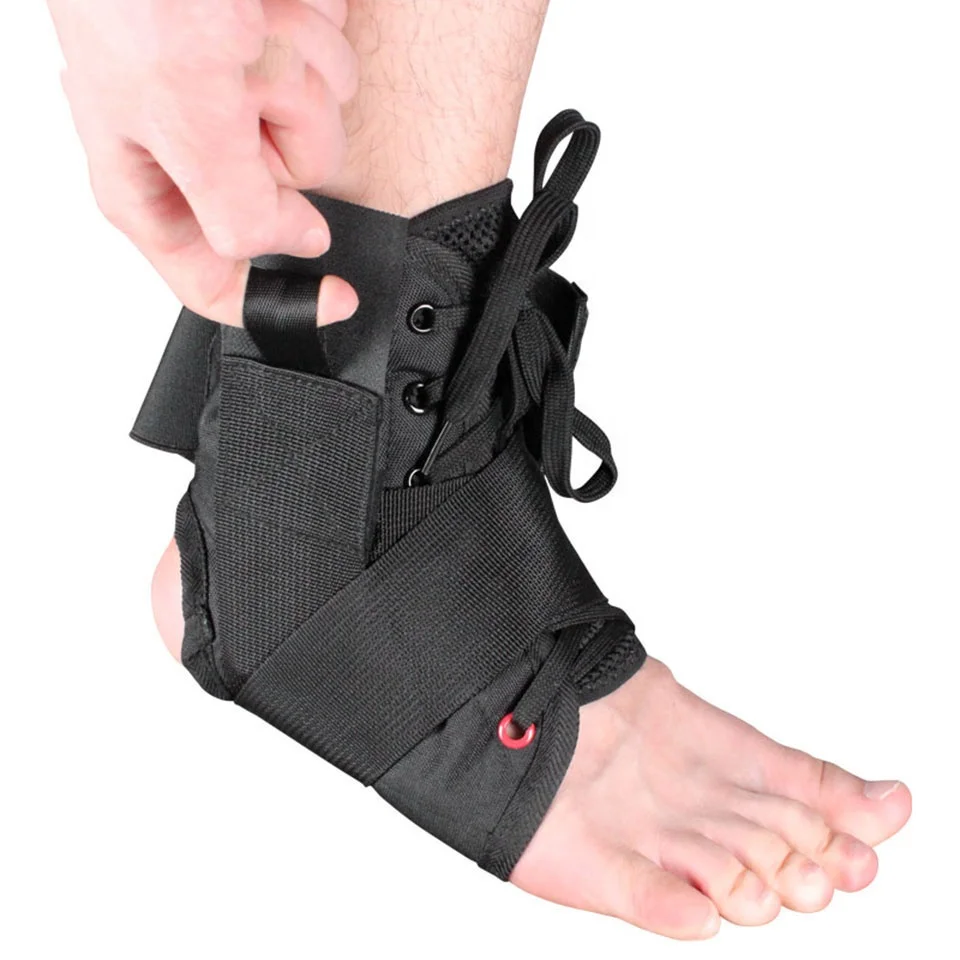 adjustable ankle brace lace up ankle support Ankle Pain Sprain Guard Strap Brace