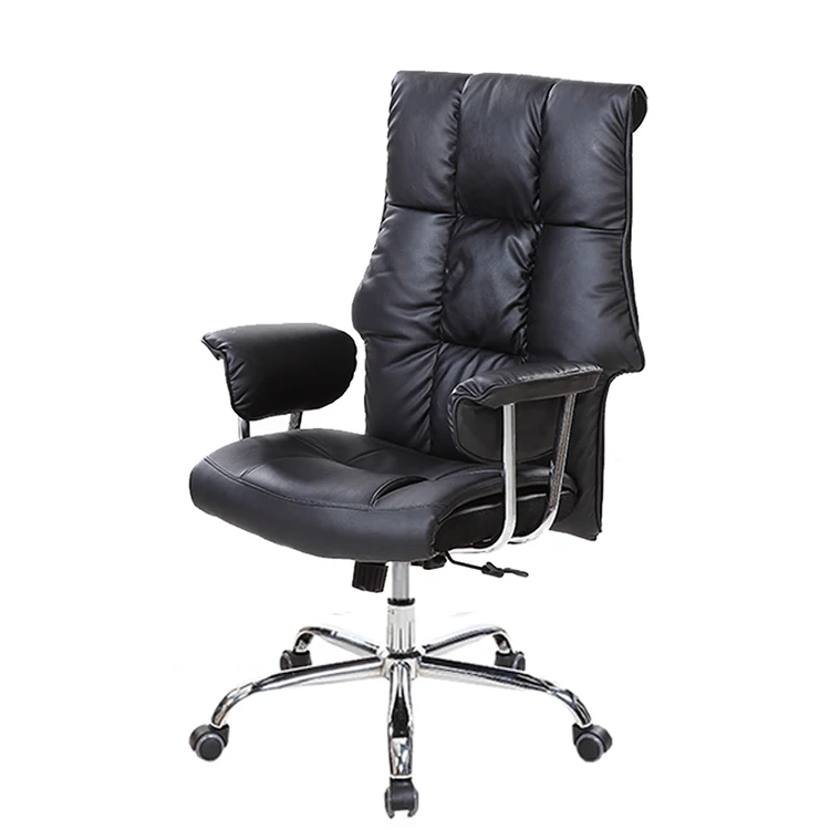 gold genuine office leather chair sofa office