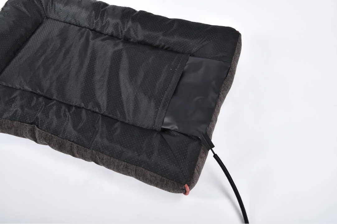 New Custom Winter Warm Self-Heating Fabric Electric Blanket Thermo Heated Pet Cat Dog Cushion Bed