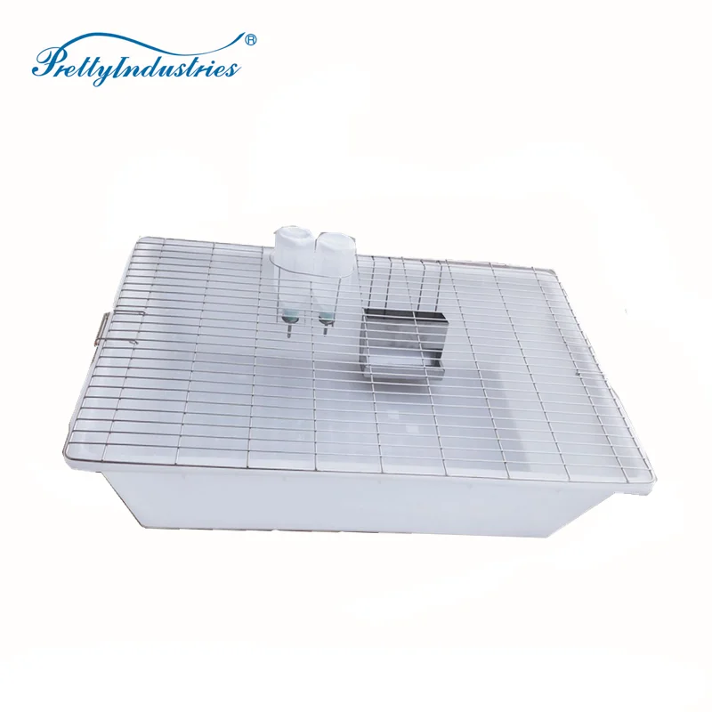 PP-B1K-3 Laboratory Guinea Pig Breeding Cage with Stainless Steel Rack