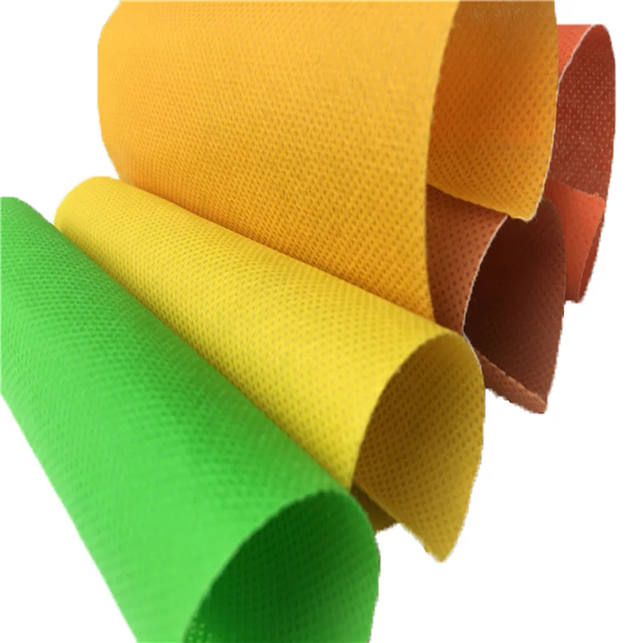 Biodegradable 100% pure material pp nonwoven fabric spunbonded textile nonwoven fabric supplier