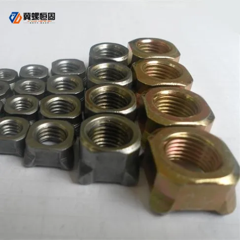 High quality carbon steel JIS1196 square weld nut popular in Pakistan
