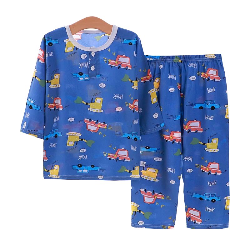 Детская Пижама из хлопка высокого качества на заказ Пижама; Сезон лето