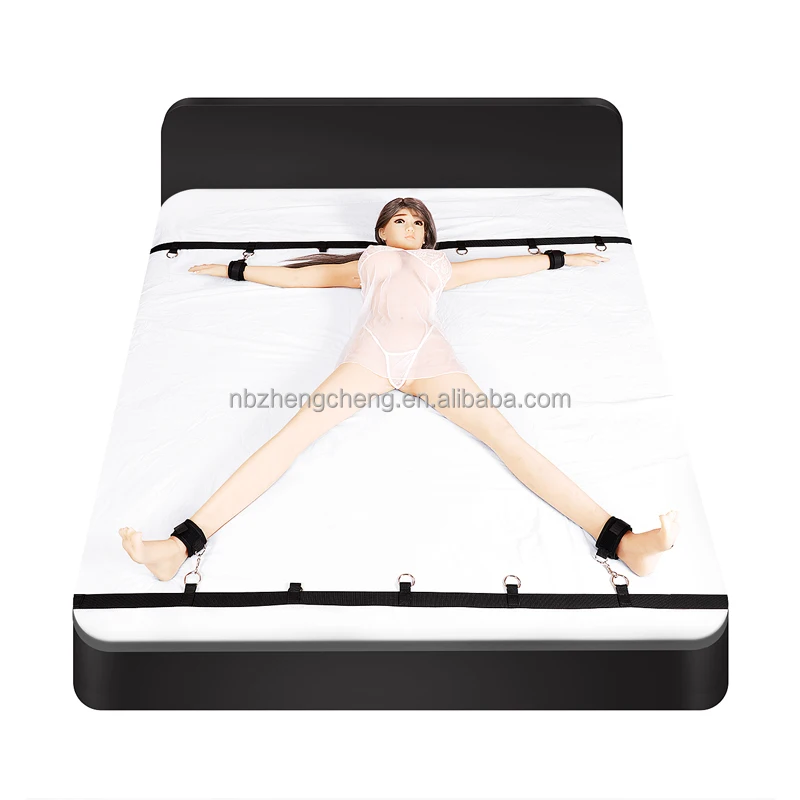Sex Bondage Kit BDSM Versatile Adjustable Bedroom Restraints Set