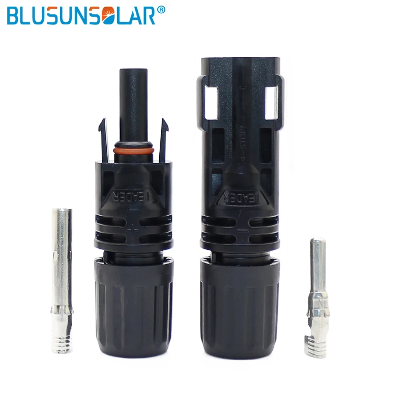 1500V Connector male and female Solar Panel waterproof Connector for cable OD 5.4mm-7.1mm Cable Connector for PV System