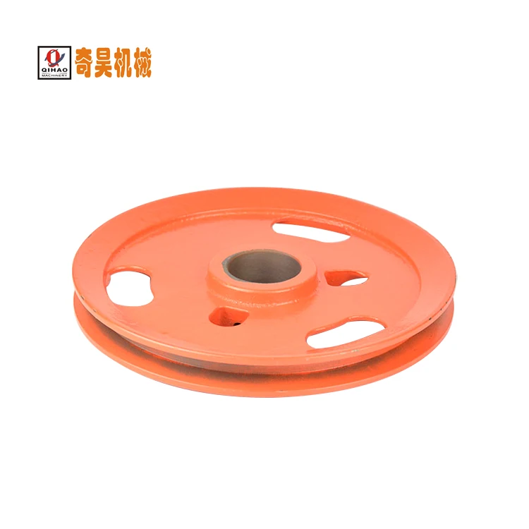 Professionally Manufactured Cast Iron Belt Pulley Smooth Running Multi Groove Pulley