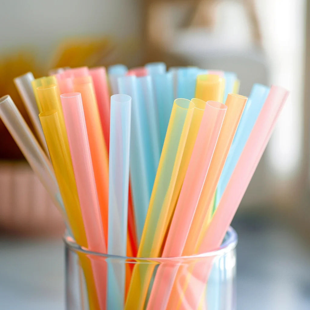 Straw Bottle Lid And Straw Eco Friendly Individually Wrapped Clear  Water Bottle With Straw And Handle