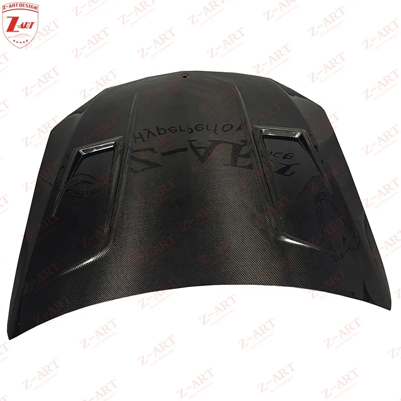 Z-ART 2015-2019 GT carbon fiber engine hood for for W205 carbon fiber engine bonnet for C class engine cover