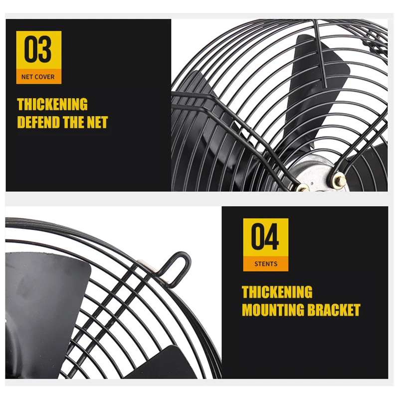 Hot sales High Quality Cooling Fan industrial ventilation bifurcated fan axial flow fan air extractor