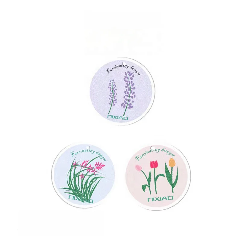 Circular cartoon flowers, wood pulp, cotton sponge, compressed and non greasy brush pot, kitchen rag, dishwashing